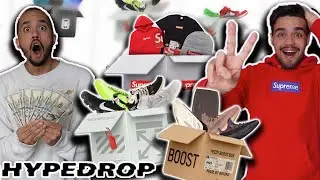 $850 ONLINE HYPEBEAST MYSTERY BOX! WE WON 2 EPIC SNEAKERS! Jordan Off White