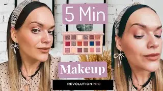 5 MIN DAY MAKEUP -REVOLUTION PRO NEW NEUTRALS BLUSHED