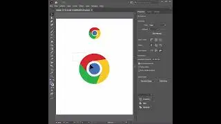 How to create Google chrome logo using Adobe illustrator