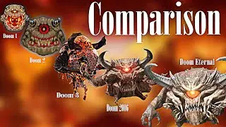 Doom vs Doom II vs Doom III vs Doom 2016 vs Doom eternal | Comparison