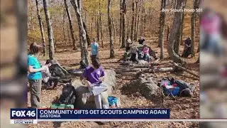 After $8,000 worth of equipment stolen, Boy Scout troops get help from FOX 46 viewers