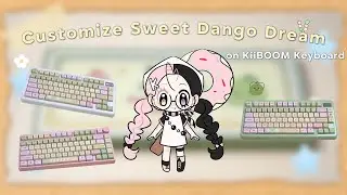 【Showcase】KiiBOOM x Ydmochi Sweet Dango Dream Keycap Set