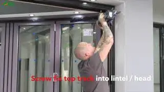 Guangzhou Advance bifold doors instllation video