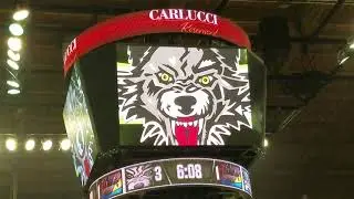 Wolves lead monsters 3-2 in 2nd period | Allstate arena 2/15/18
