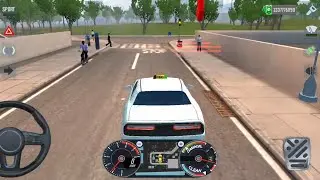 City Taxi Sim 3D - Realistic Car Driving Games Android iOS Gameplay