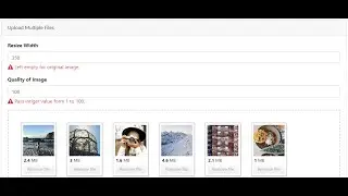 Resize and Upload multiple images using PHP and Ajax in Urdu / Hindi - Learncodeweb