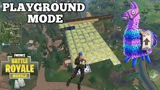*NEW* PLAYGROUND MODE GAMEPLAY in FORTNITE MOBILE