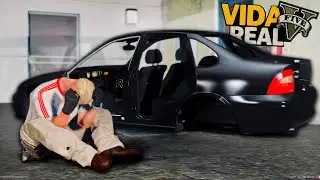 GTA V - VIDA REAL | ENCONTREI MEU CARRO TODO DESTRUIDO! #81