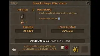 1 Hour of Items Selling on the Grand Exchange | OSRS ASMR