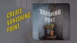 How to create Vanishing Point in Photoshop | Realistic Perspective Text using Vanishing Point