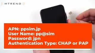 APN SETTING - SIM CARD FOR VISITORS