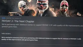 Payday 2 is being REVIVED?!