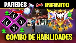 El COMBO MÁS ROTO para DUELO de ESCUADRAS | PAREDES INFINITAS 😳🔥FREE FIRE