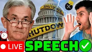 ⚠️Jerome Powell Speech LIVE: FOMC 3 Rate Cuts Confirmed?! Silver Squeeze & AI Market Bubble
