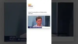 Philipp Amthor's erster Fernsehauftritt! #memes #amthor #shorts #aktien