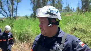 Capacitaci&oacute;n Equipo Forestal Defensa Civil de Valpara&iacute;so