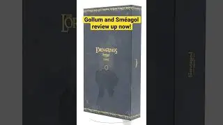 Gollum review up now! #lordoftherings #hottoys #asmus #sideshow #gollum #youtubeshorts #shorts