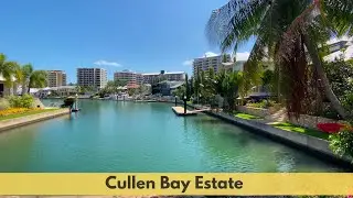 The suburb of Cullen Bay, a premier residential estate of Darwin part 1. (4K)