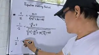 Equation Involving Radicals   |   Franz Maths TV