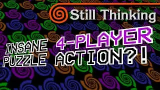🌀THE BEST 4-PLAYER PUZZLE-GAME?!🌀Sega Swirl🌀Still Thinking🌀
