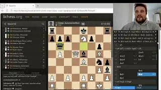 Wild London Chess Classic Super Rapid Play Game vs International Master