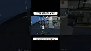 😱 Cs rank easily  win m500 headshot 😱￼#freefire #garenafreefire #garenafreefire #ff