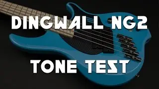 DINGWALL NG2 Bass Guitar Test // Nolly Getgood Signature Bass Guitar