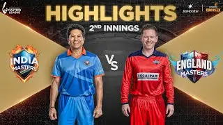 India vs England | 2nd Innings Highlights |  International Masters League | Colors Cineplex