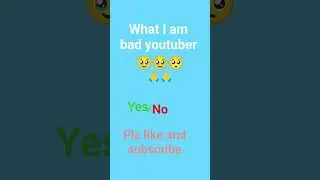 #cover what I am bad youtuber 🥺🤔 pls comment and answer questions