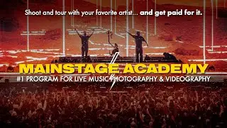 Teaching everything you need to know to shoot and tour with your favorite music artist