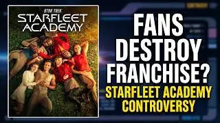 Rumors review bombing destroying Starfleet Academy and Star Trek !