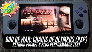 Retroid Pocket 3 Plus Performance Test - God of War: Chains of Olympus (PSP)