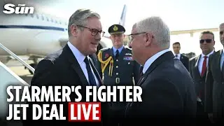 LIVE: Britain and Turkey sign Eurofighter jet deal as Starmer meets President Erdogan in Ankara