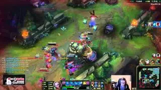 Bjergsen (& IWillDominate) - Diana vs Lux (Ran God Sy) - Mid - Challenger