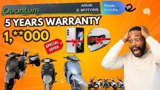 Quantum electric scooter all new features and price very affordable👉5 years warranty👉smartphone free