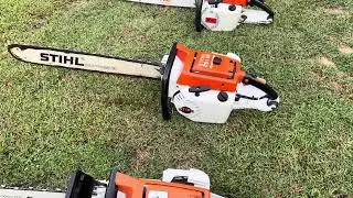 Stihl Chainsaw Old School Style