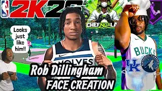 Самое реалистичное лицо Роба Диллингема в NBA 2k26 (издание Chef's Edition) 💪🏾🔥🔥