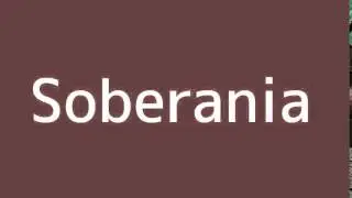 How to say Sovereignty in Spanish