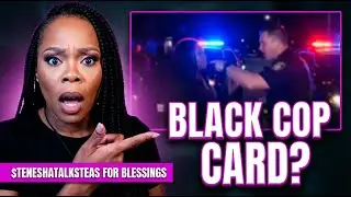 BLACK MAN USES YOUR A BLACK COP CARD  ON GIVE GRACE OR CRASH OUT WASTE LIVE