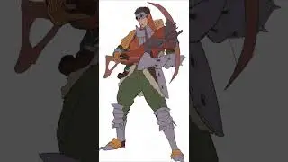 Speedpaint: Monster Hunter Cross Bowgun