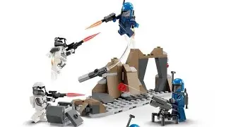 No&eacute; The Brick собирает LEGO STAR WARS | 75373 | Набор &laquo;Засада на Мандалоре&raquo; | #Starwars #lego