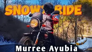 Murree & Ayubia in Winter | Cinematic Travel Video | Snowy Bike Ride #cinematic #bikeride