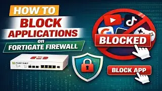 Как заблокировать приложение на межсетевом экране Fortigate | Контроль приложений
