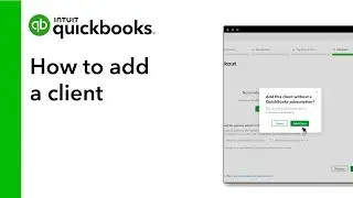 How to add a client in QuickBooks Online Accountant