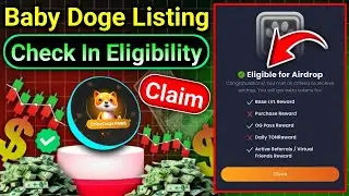 Baby Doge Check In Eligibility Airdrop - Baby Doge Eligible Criteria - Baby Doge Paws Check Eligible