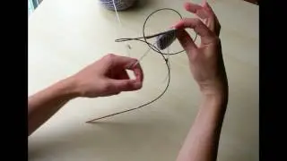 Twisted Rib - Magic loop recap  -  OwlCat Designs Knitting Tutorials