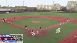 UMass Boston vs Rhode Island College - Baseball Highlights; Game 1