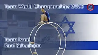 Roni Schusheim Team World Championships Junior 2023 in Gymwheel Team Israel Straight Line