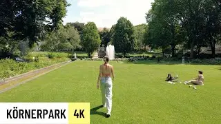 Walk K&ouml;rnerpark | Berlin, Germany 4K