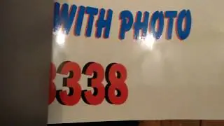 Eco Solvent desktop epson r-1400 printer,,  printing on glossy sign vinyl!
